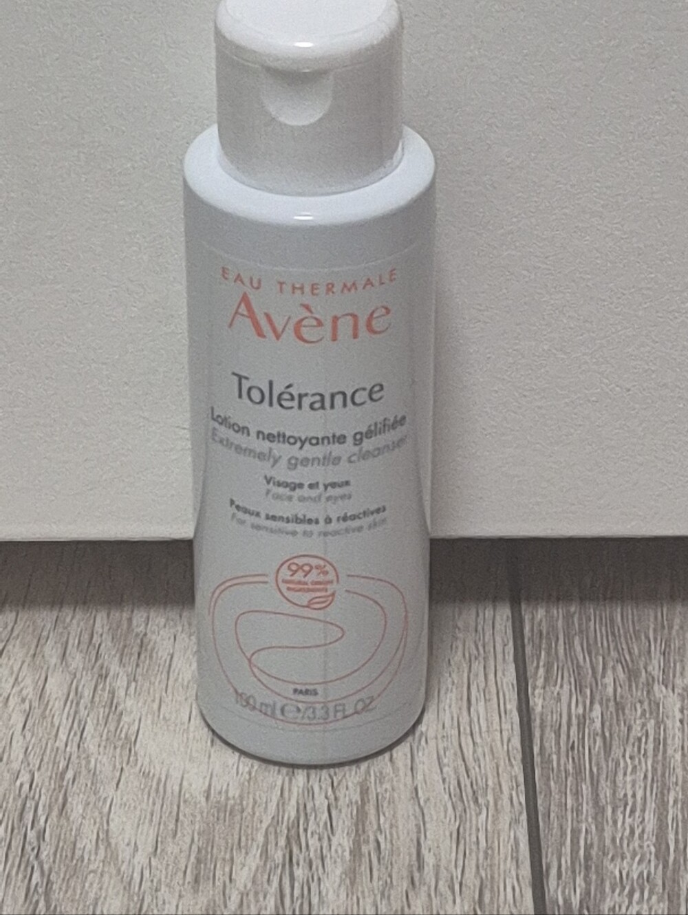 Avene Tolerance Lotion Extremely Gentle Cleanser Face and Eyes 100ml / 3.3oz NEW